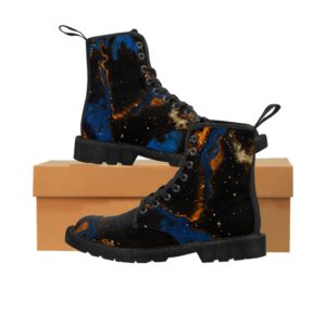 "Solar Activity" Women's Canvas Boots
