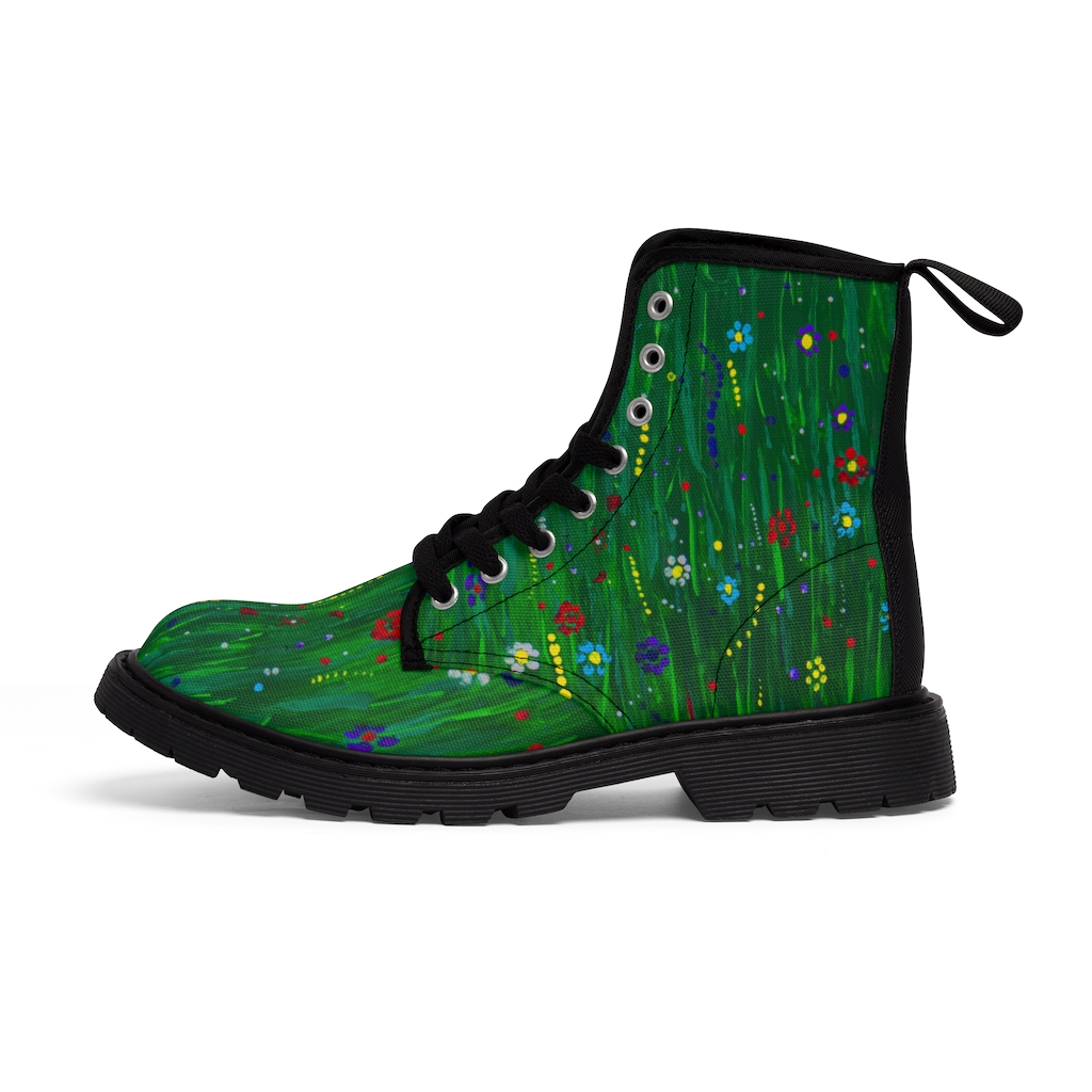 "Machair" Women's Canvas Boots - Image 2