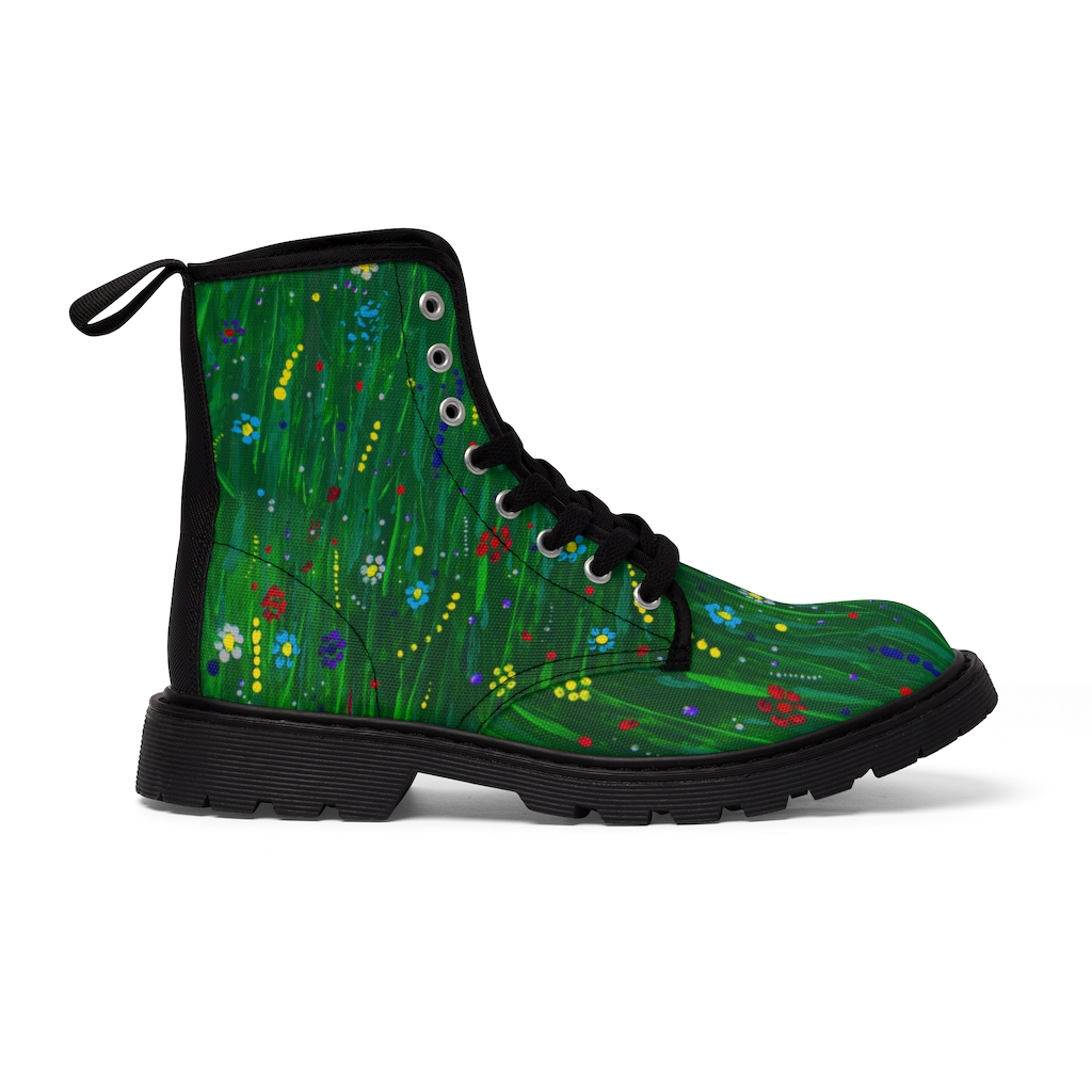 "Machair" Women's Canvas Boots - Image 3