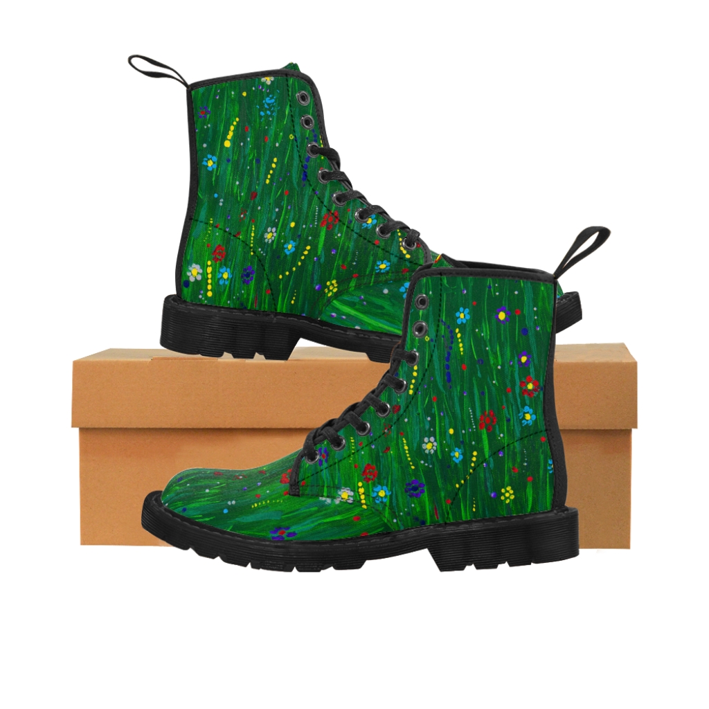 "Machair" Women's Canvas Boots