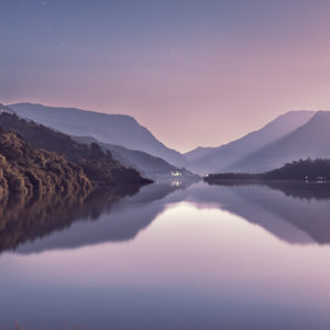 Lunar Magic Over Llyn Padarn